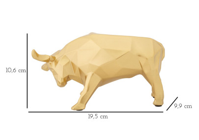 Taureau de Bronze, Énergie Domptée – CM 19,5X9,9X10,6