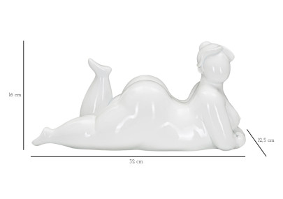 Femme en Yoga, Harmonie de l’Âme et du Corps – CM 32X12,5X16