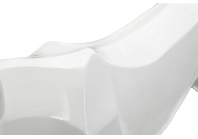 Panthère Blanche Foudroyante, Souveraine des Ombres – CM 70X18X32,5