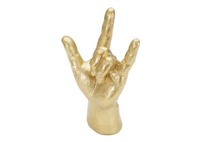 Main en Cri « Yeah », Poing de Victoire – CM 14,5X7X23