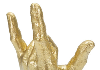 Main en Cri « Yeah », Poing de Victoire – CM 14,5X7X23