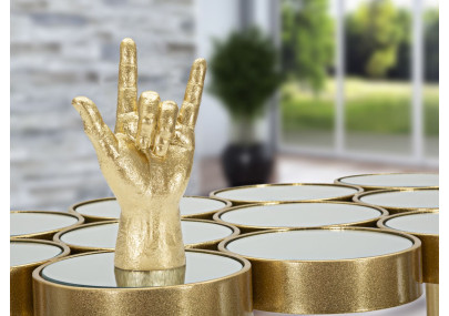 Main en Cri « Yeah », Poing de Victoire – CM 14,5X7X23