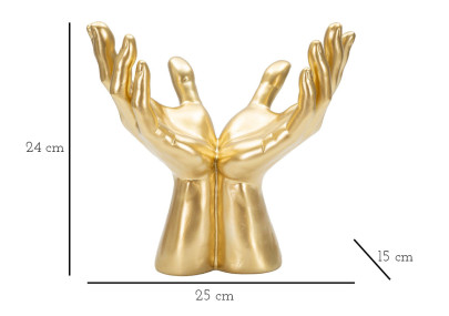 Mains de la Paix, Union des Mondes Silencieux – CM 25X15X24
