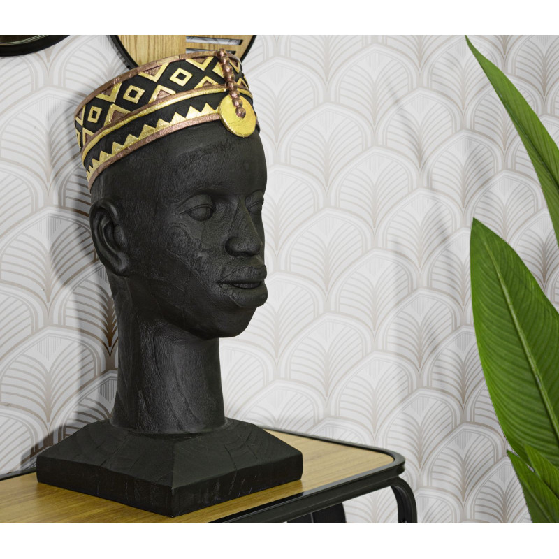 Homme Massaï, Guerrier des Plaines Éternelles – CM 25X25X56