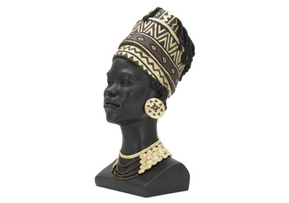 Coupe Femme Massaï, Élégance des Tribus – CM 21,5X27,5X45