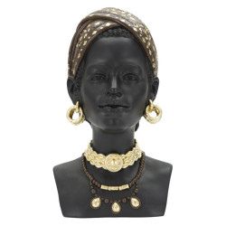 Femme Massaï, Bellezza Scolpita dalla Tradizione – CM 19X18,5X30