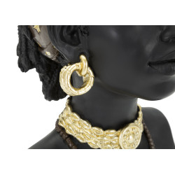 Femme Massaï, Beauté Sculptée de Tradition – CM 19X18,5X30