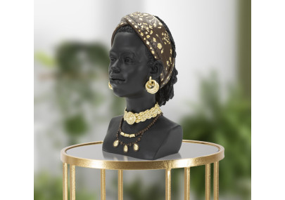 Femme Massaï, Beauté Sculptée de Tradition – CM 19X18,5X30