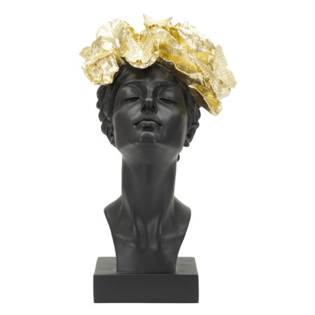 Femme au Papillon, Symbiose de Chair et d’Aile – CM 21X20X36,5