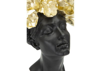 Femme au Papillon, Symbiose de Chair et d’Aile – CM 21X20X36,5