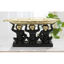 Trio de Singes Sages, Murmure des Secrets Perdus – CM 43X15,7X20
