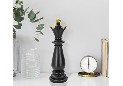 Évêque Noir et Or, Gardien du Mystère Sacré – CM Ø 12,5X38,5