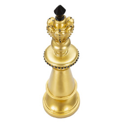 **Español (Spanish):**

Rey Oro y Negro, Soberano con Mirada de Fuego – CM Ø 11X32,5