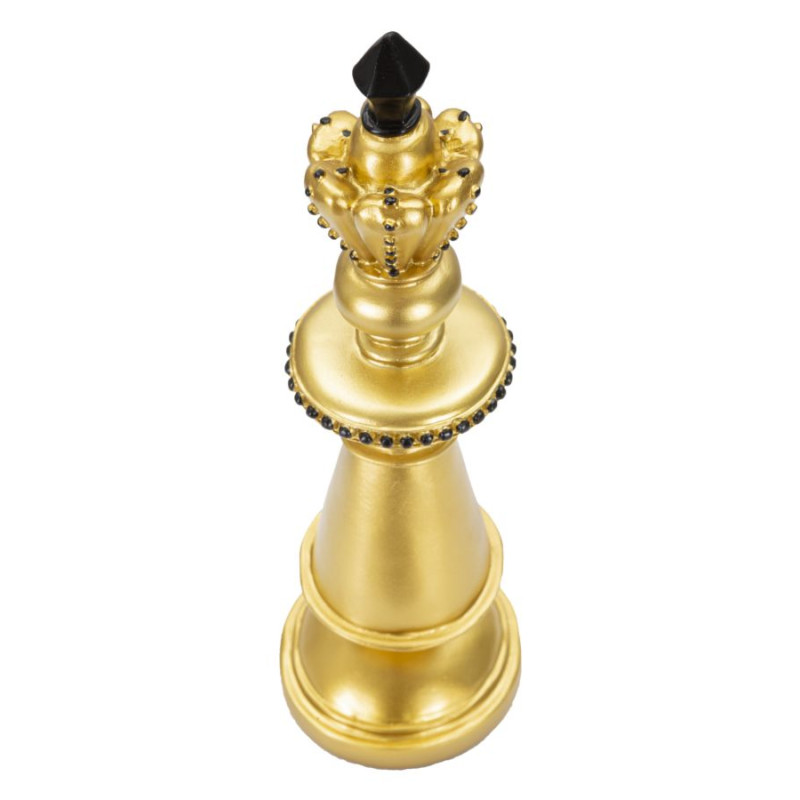 **Español (Spanish):**

Rey Oro y Negro, Soberano con Mirada de Fuego – CM Ø 11X32,5