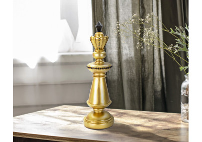 **Español (Spanish):**

Rey Oro y Negro, Soberano con Mirada de Fuego – CM Ø 11X32,5