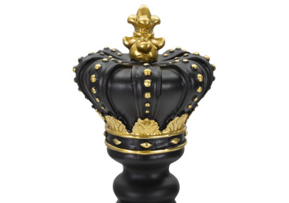 Coroa Negra e Dourada, Coroa das Trevas Majestosas – CM Ø 13X40,5