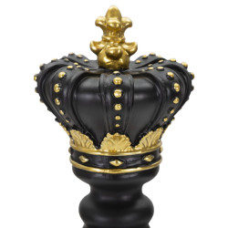 Coroa Negra e Dourada, Coroa das Trevas Majestosas – CM Ø 13X40,5