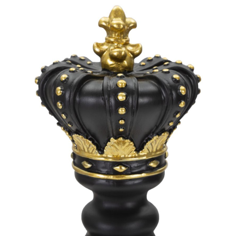 **Italiano:**

Roi Noir et Or, Couronne des Ténèbres Majestueuses – CM Ø 13X40,5