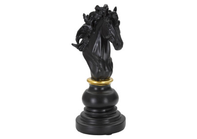 Caballo Negro y Dorado, Montura Eterna de las Dinastías – CM 14X11X27