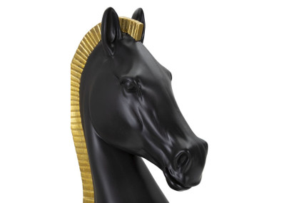 **Español (Spanish):**

Caballo Negro y Dorado, Llama de Batalla Inmutable – CM Ø 18,5X50