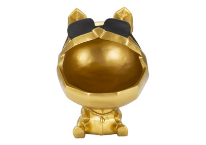 Chien Sculptural, Fidélité Figée – CM Ø 17X23,5