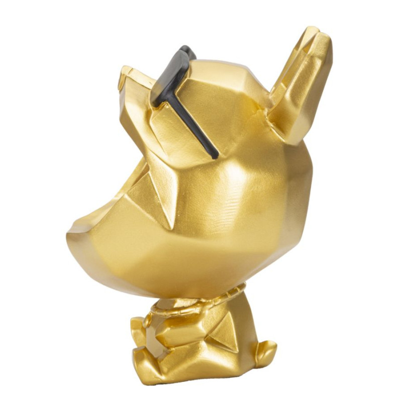 Chien Sculptural, Fidélité Figée – CM Ø 17X23,5