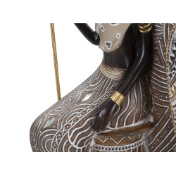 FAMILLE TRIBALE MASAI CM 16,5X11,5X38