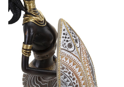 SIÈGE TRIBAL MASAI CM 13,5X9X24,5