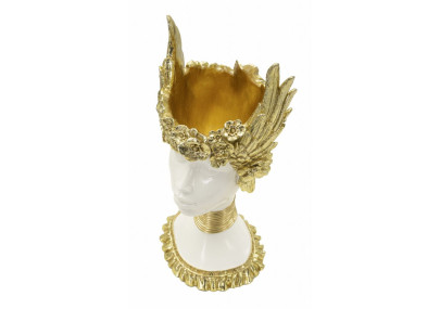 Estátua de Atena 17,5x17x38 cm