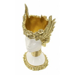 Estátua de Atena 17,5x17x38 cm