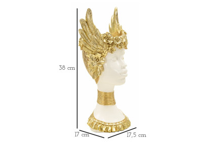 STATUA DI ATENA CM 17,5X17X38