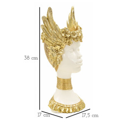 ESTATUA DE ATENEA 17,5X17X38 CM