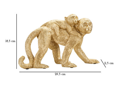 MACACO MÃE 29,5X11,5X18,5