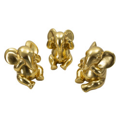 **Italiano:**

COMPLETO ELEFANTE 3 PEZZI CM Ø 15,5X20,5