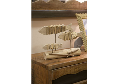 POISSON NATURE CM 37X10X24