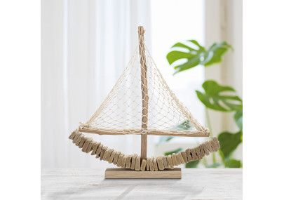 BATEAU NATURE CM 45X7X45