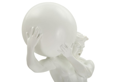 ESTATUA ATLAS 18X12,5X50 CM