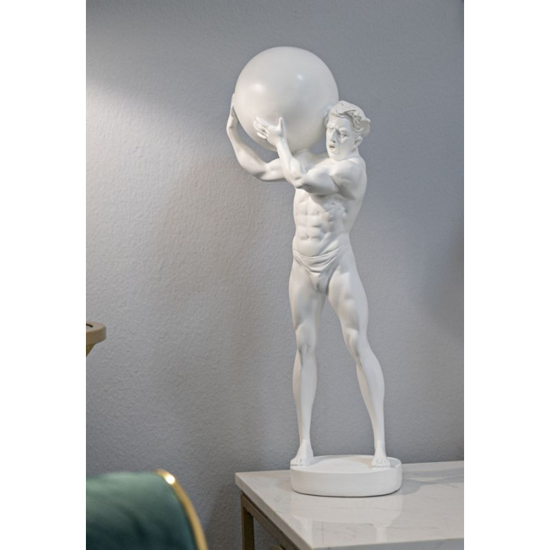 STATUA ATLAS CM 18X12,5X50