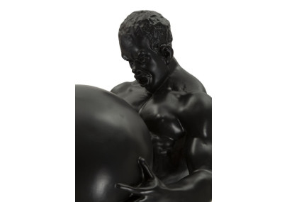 ESTÁTUA ATLAS CM 18,5X20,5X43,5