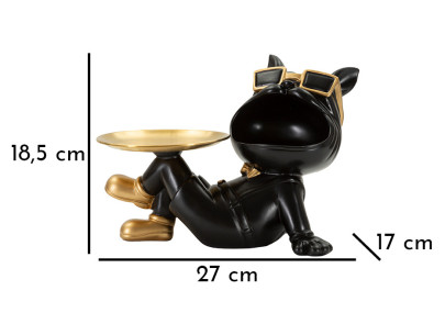 DOG BUDDY AVEC PLATEAU CM 27X17X18,5