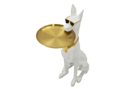 Perro Ory con Bandeja 27x51x74 cm