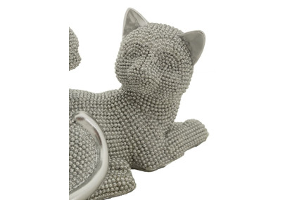 GATTO SPYRO CON BAMBINO CM 19X9X13