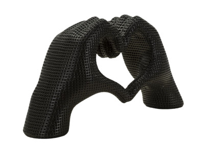 MAINS AMOUREUSES NOIRES CM 25X7,5X13,5