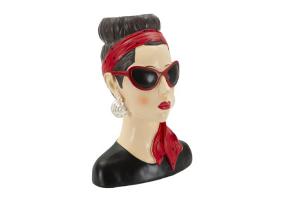 VASE FEMME HOLLYWOOD -B- CM 21X16X27