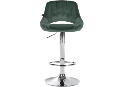 Barhocker Milet Samt chrom