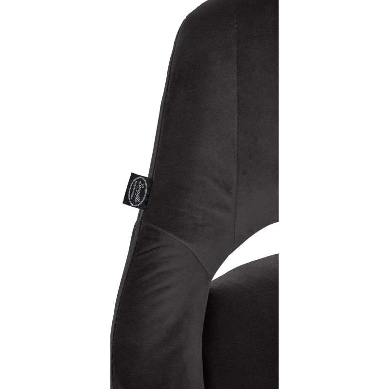Barhocker Milet Samt chrom