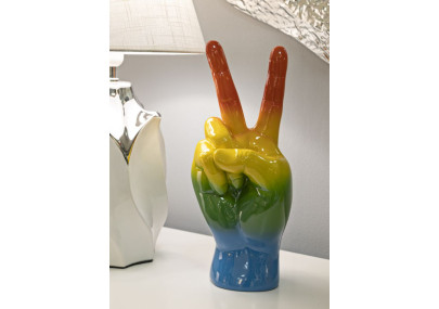 GAINE À MAIN ARC-EN-CIEL CM 16X13X36,5