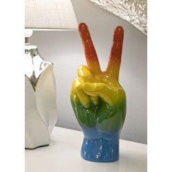 GAINE À MAIN ARC-EN-CIEL CM 16X13X36,5