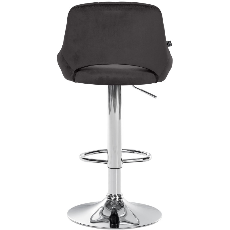 Barhocker Milet Samt chrom