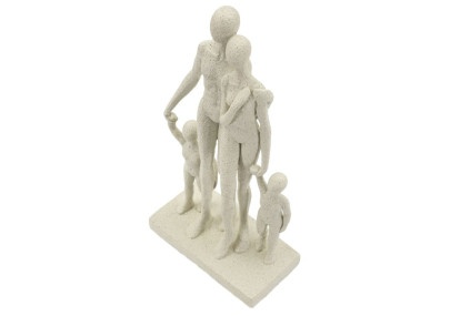 FIGURINE FAMILLE STONS CM 16X8X30,5